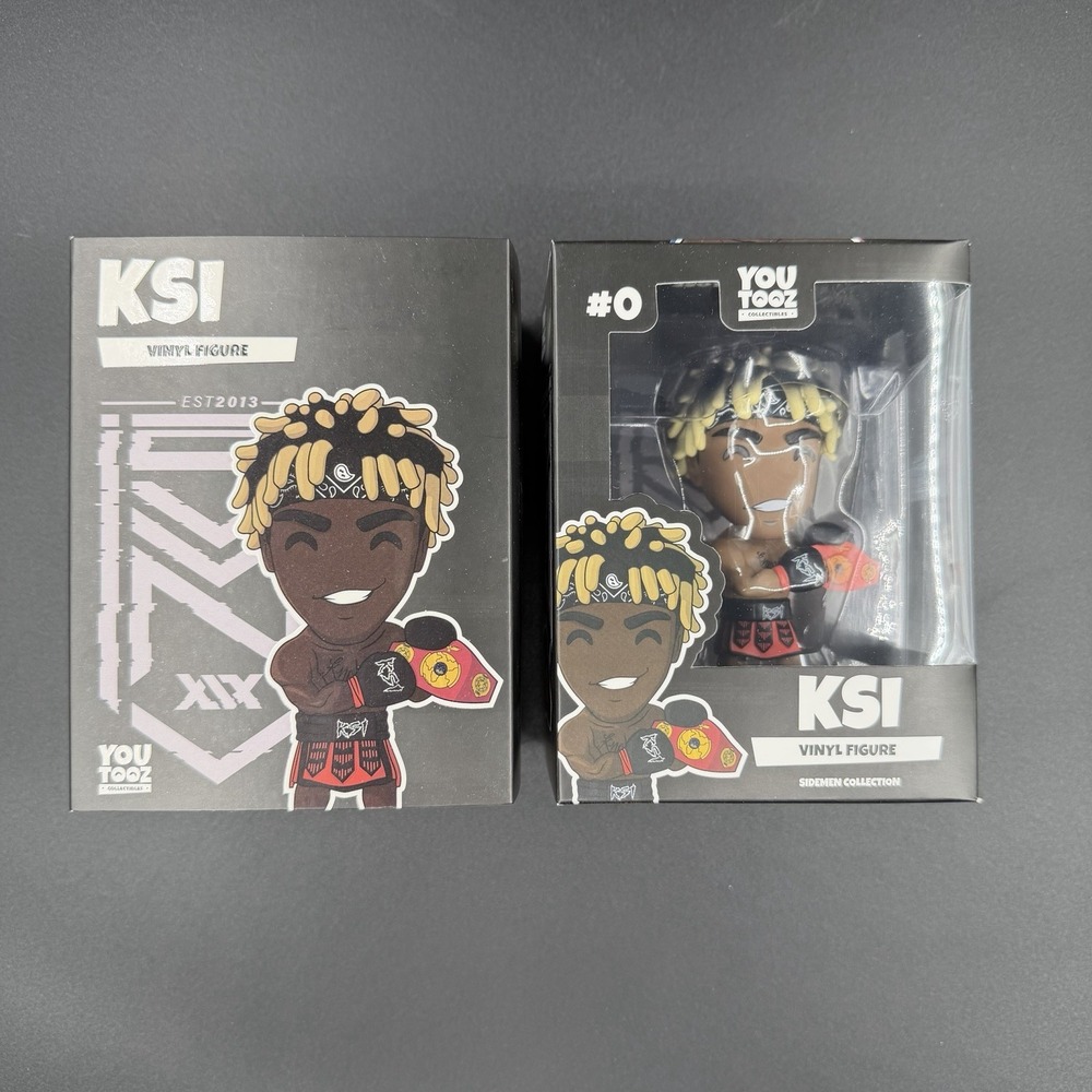 Youtooz KSI JJ Vinyl Figure with Protector Limited Edition Boxing Edition New